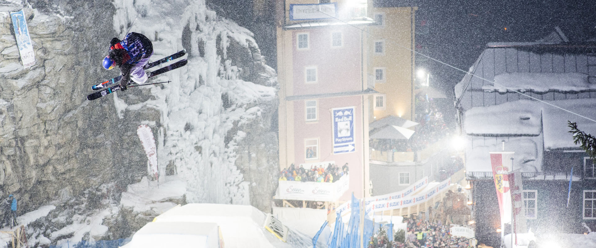 red bull playstreets - freeski event in bad gastein
